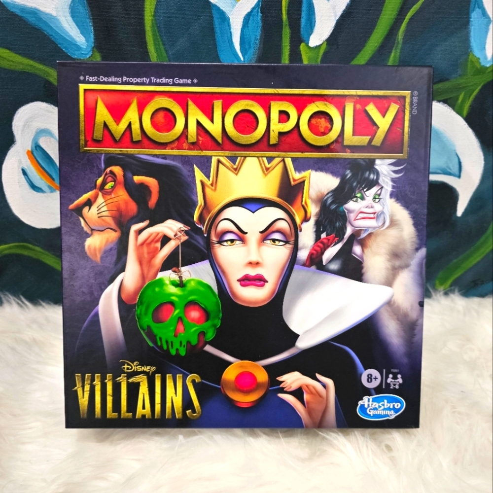 NEW/SEALED Monopoly Disney Villains Edition Classic Board Game Unopened Complete